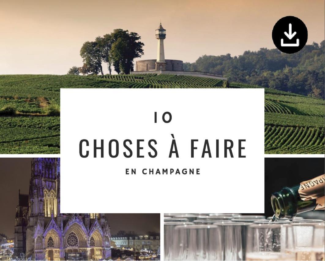 Charmant Studio En Champagne - Sparkling-Life Matougues Εξωτερικό φωτογραφία